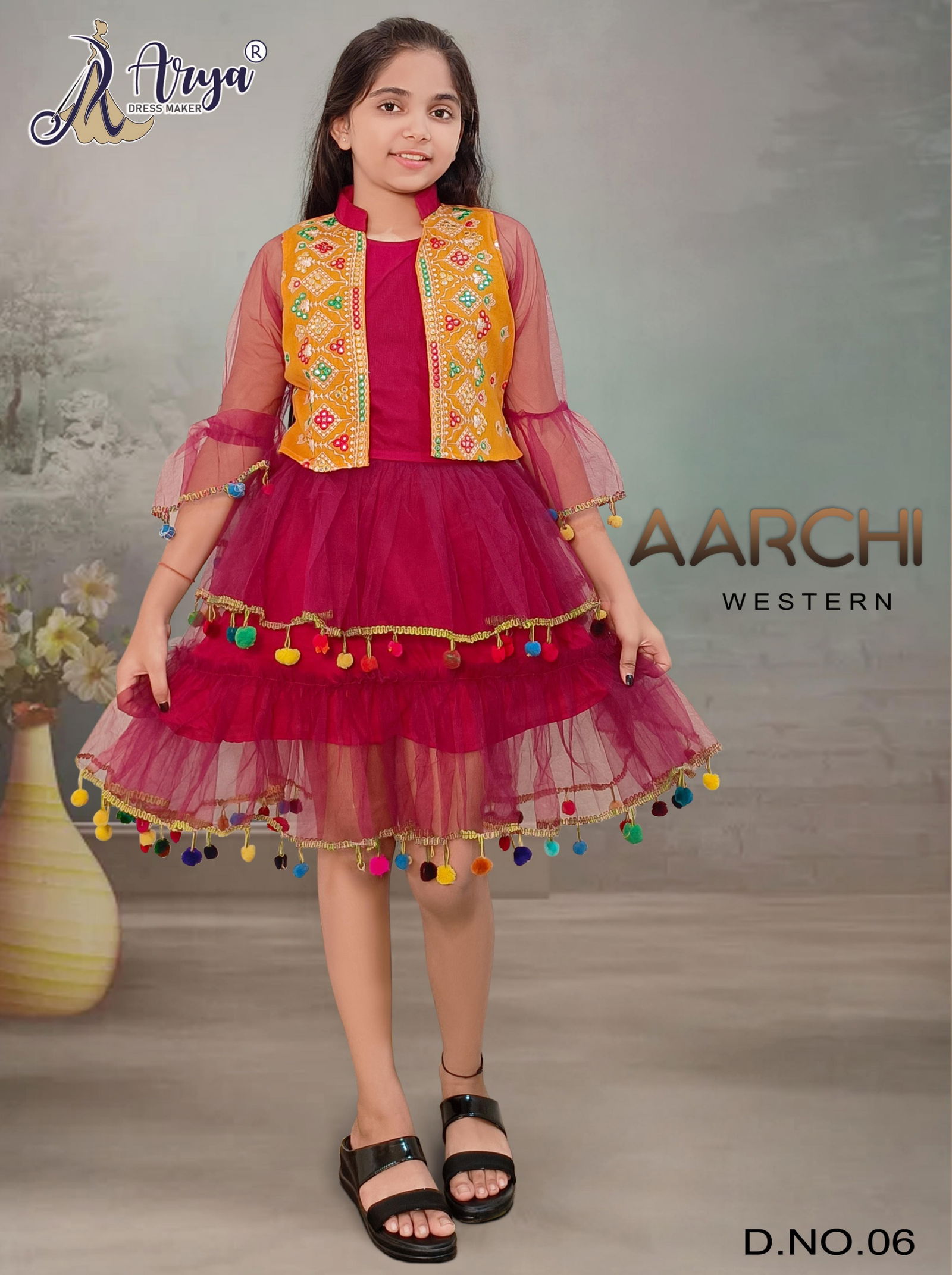 Aarchi By Arya Girls Festive Wear Kids Catalog